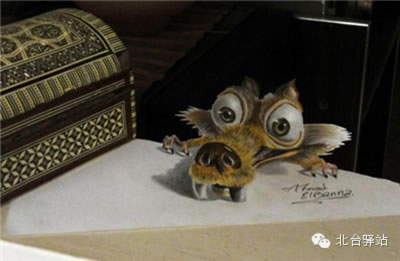 【北臺邀您欣賞】50個超逼真的3D繪畫作品（2）(圖14)